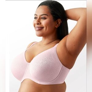 Wacoal Women's Back Appeal T-Shirt Bra In Rose Dust  - Size 38DDD
